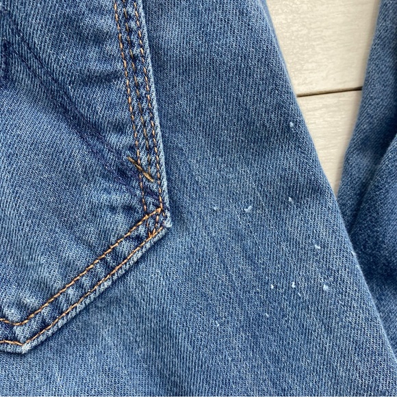 Mother Denim The Runaway Jeans  Tea For Two Sz 26 Mid Low Rise Kick Flare - Picture 13 of 14